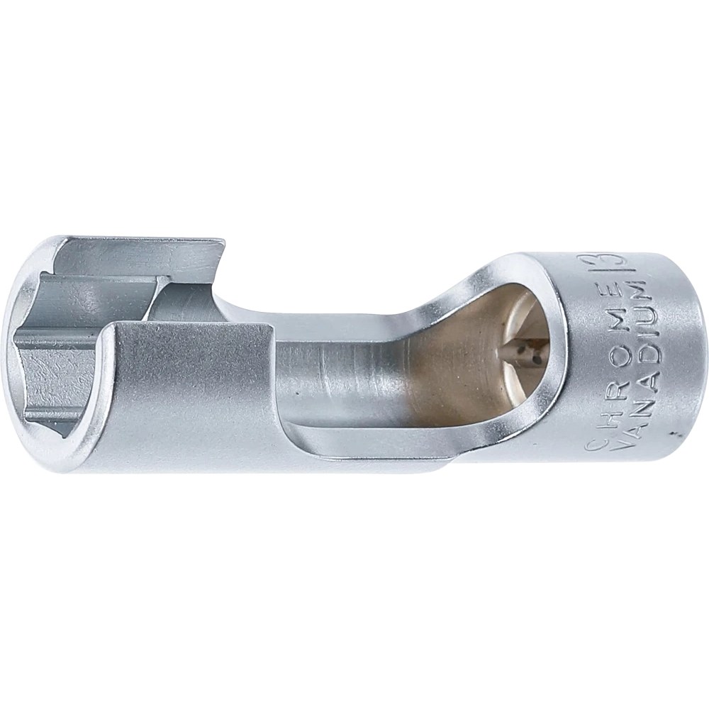 Spezial-Steckschlüssel-Einsatz, geschlitzt, Antrieb Innenvierkant 10 mm (3/8"), SW 13 mm