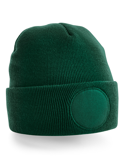 Circular Patch Beanie