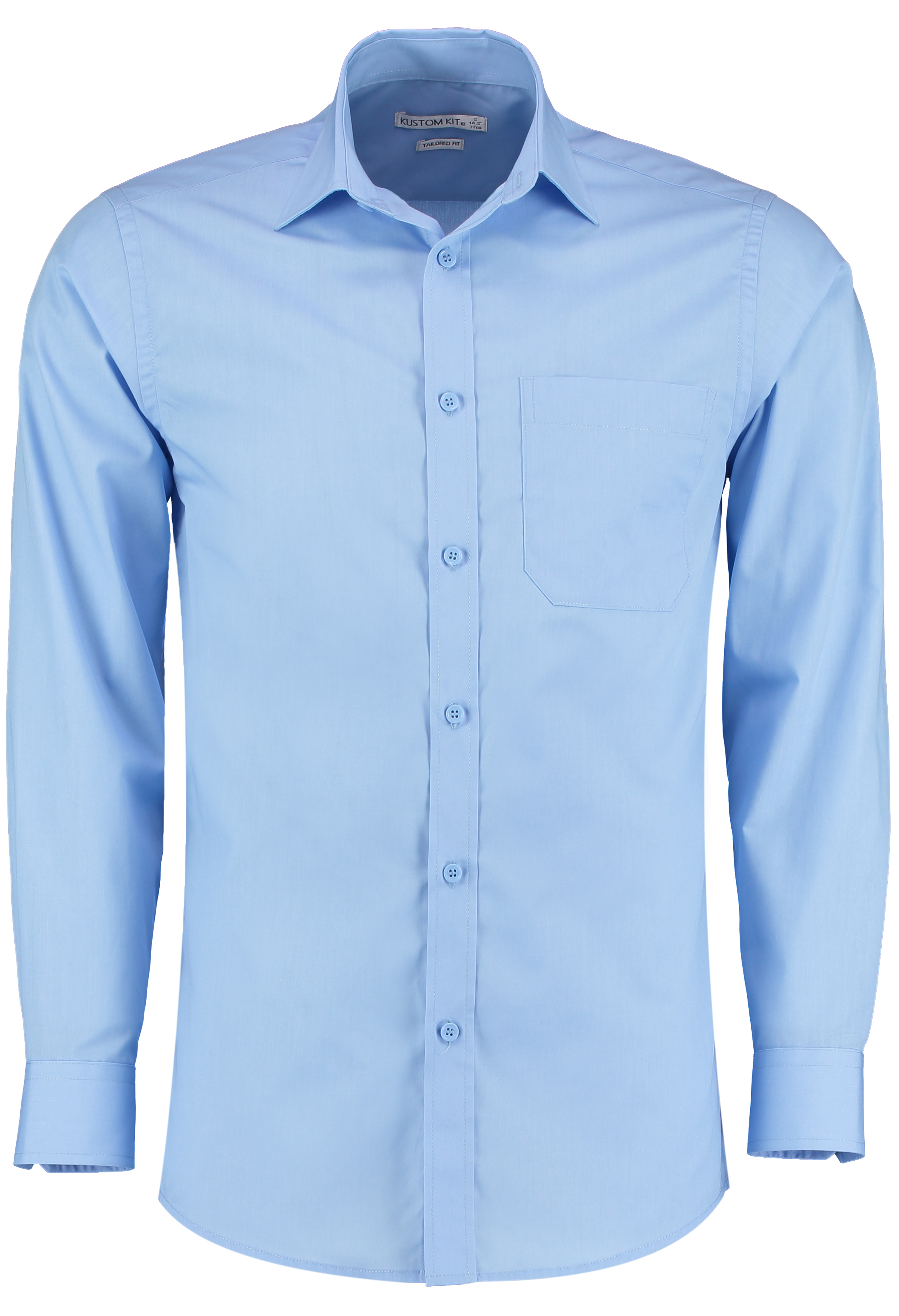 Hemd – Men´s Tailored Fit Poplin Shirt Long Sleeve