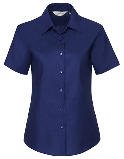 Hemd – Ladies' Short Sleeve Tailored Oxford Shirt