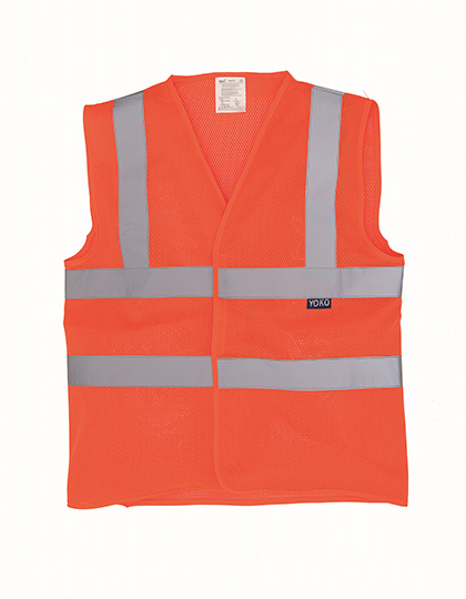 Weste – Hi-Vis Top Cool Recycled Open Mesh Waistcoat
