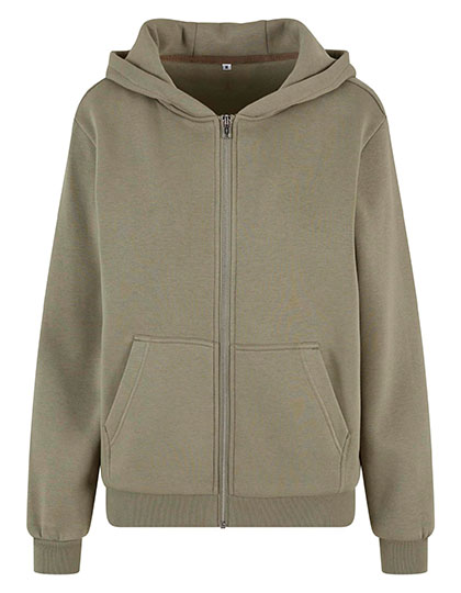 Sweatshirt – Ladies Fluffy Zip Hoody