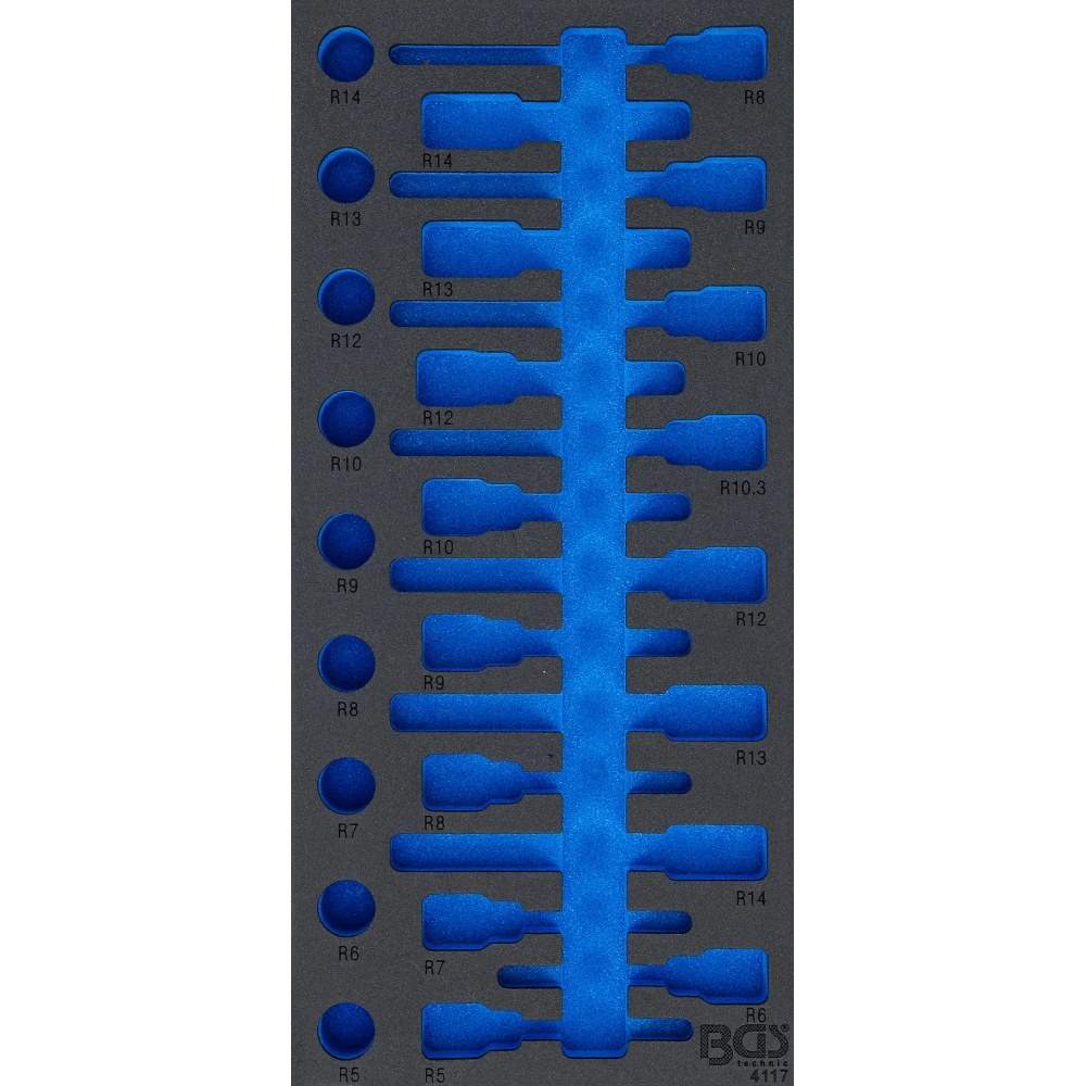 Werkstattwageneinlage 1/3, leer, für Art. 4117