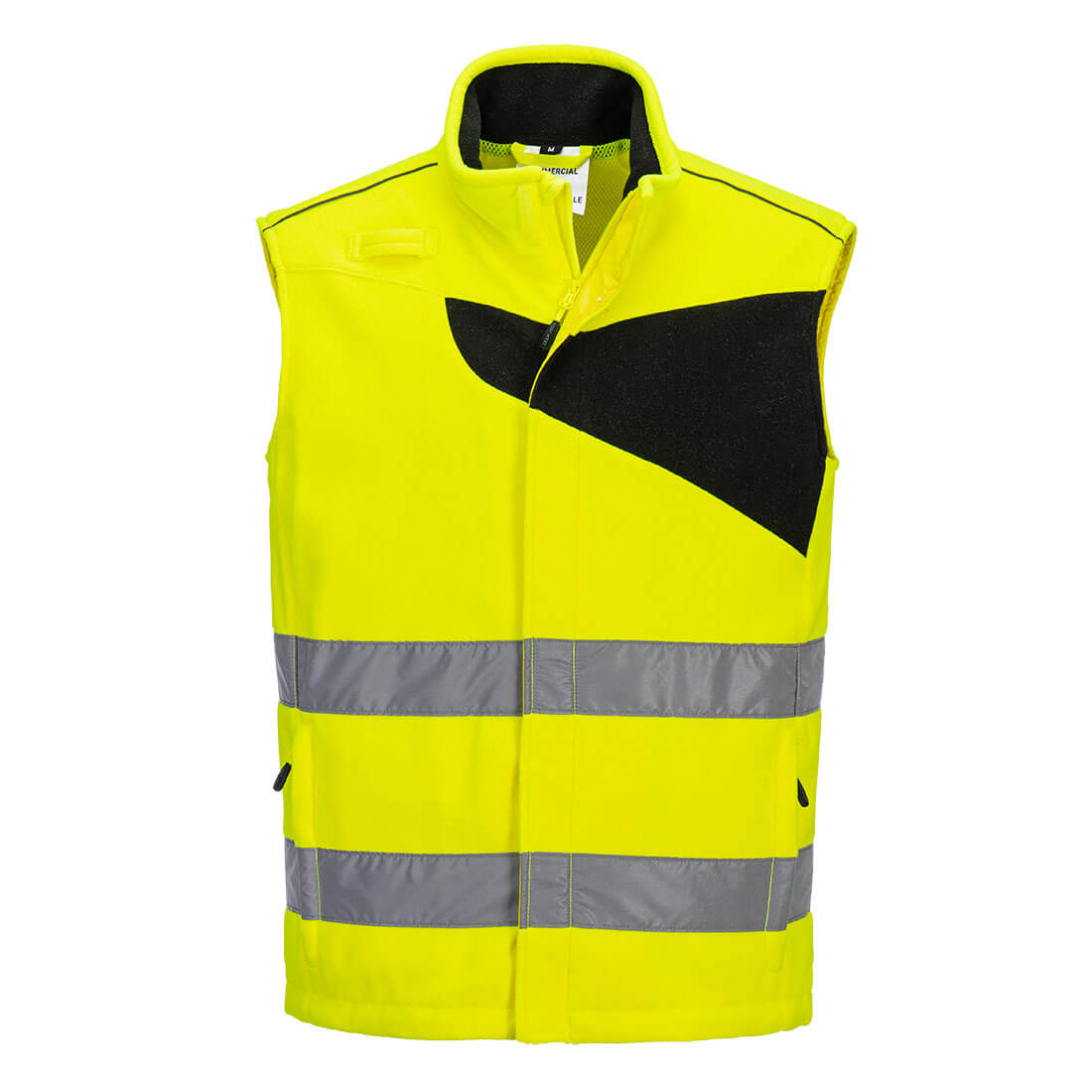 PW2 Warnschutz Fleece Winterweste