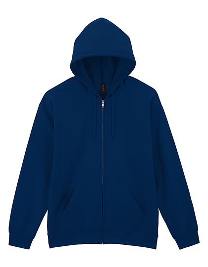 Softstyle Midweight Fleece Adult Full Zip Hooded Sweatshirt