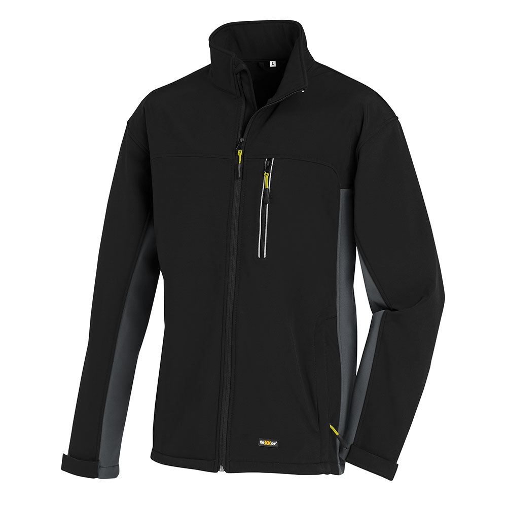 teXXor® Softshell-Jacke SKAGEN schwarz/grau