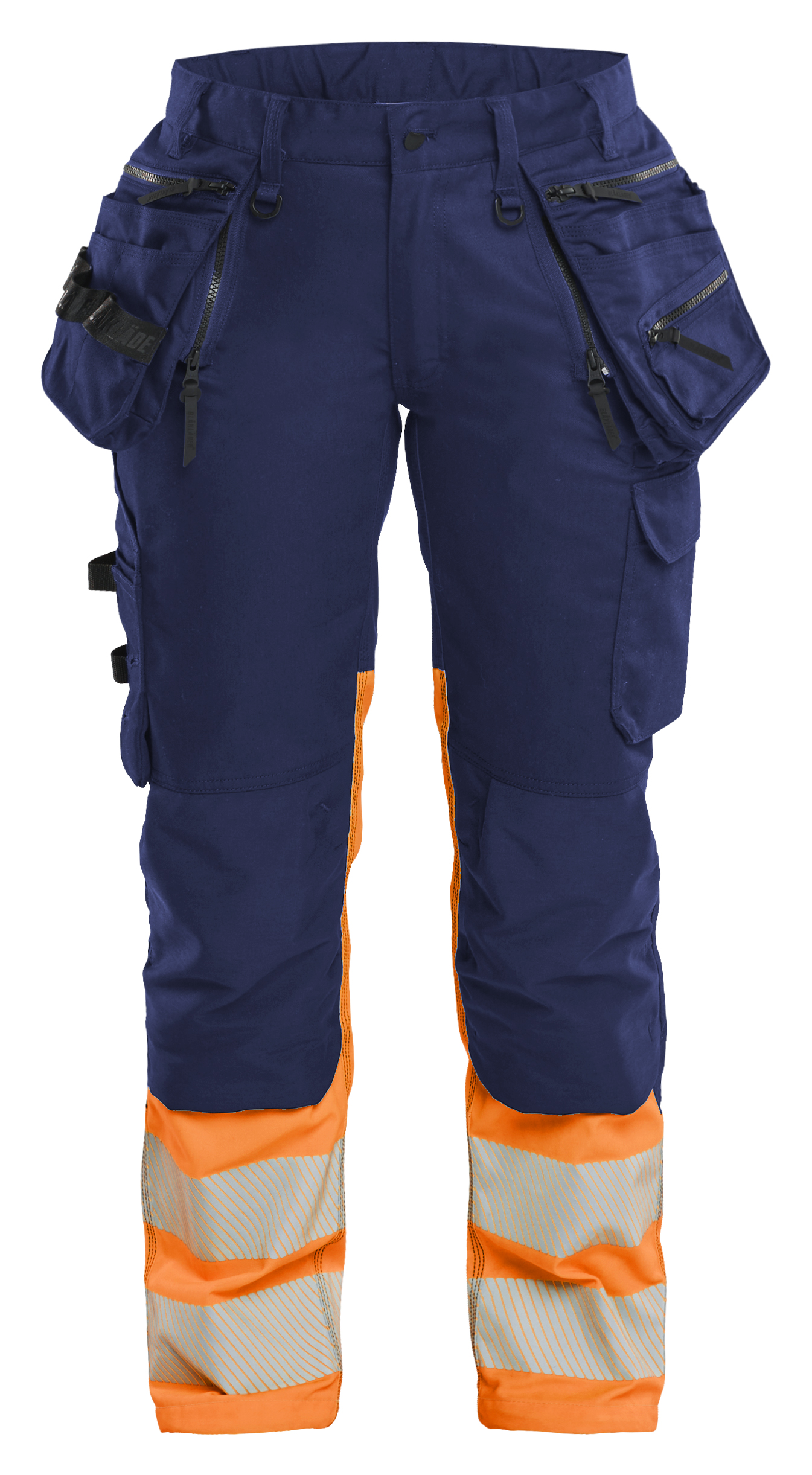 Damen High Vis Arbeitshose Stretch