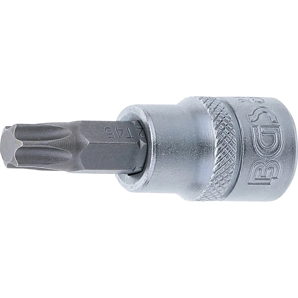 Bit-Einsatz, Antrieb Innenvierkant 10 mm (3/8"), T-Profil (für Torx) T45