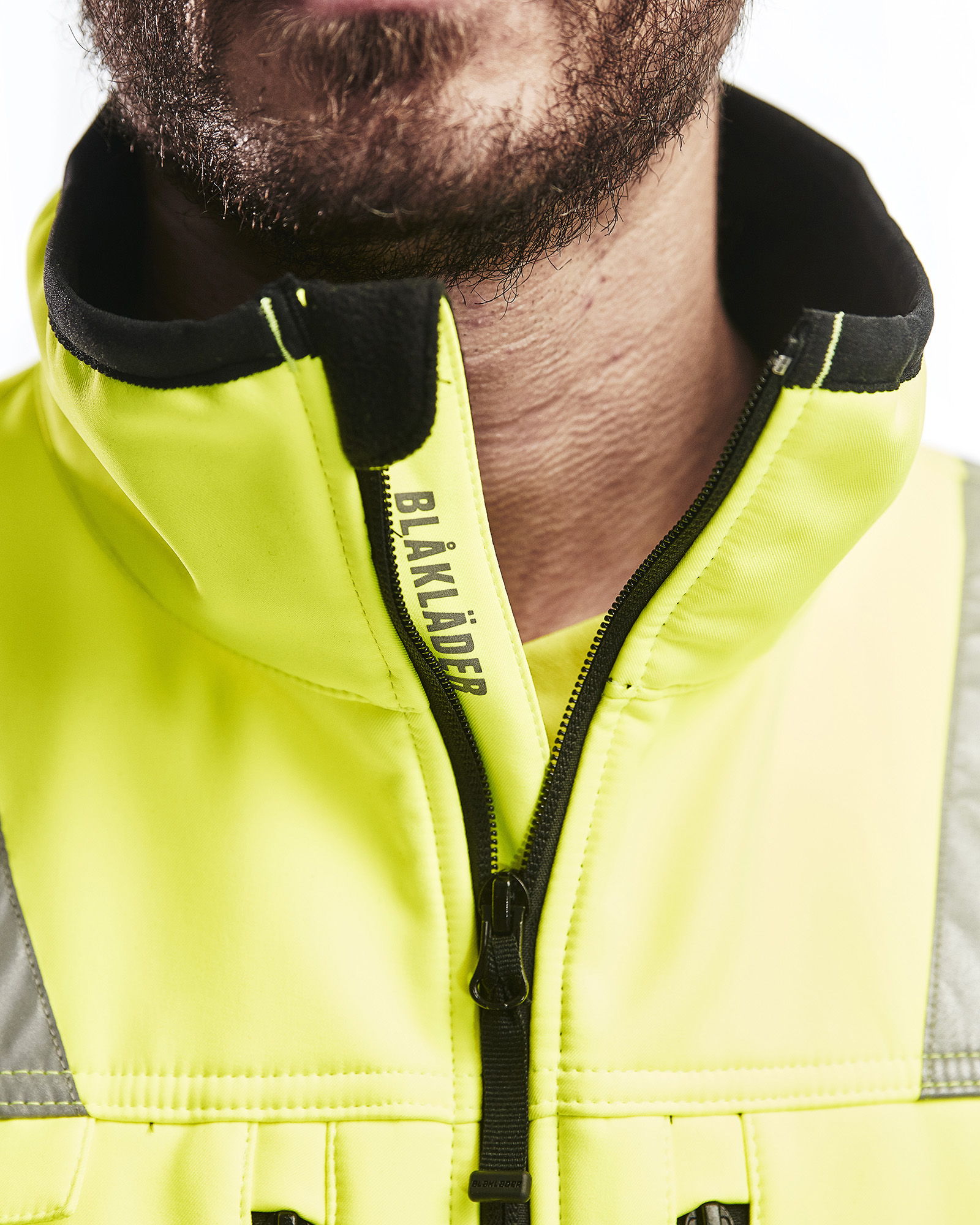 High Vis Softshell Weste