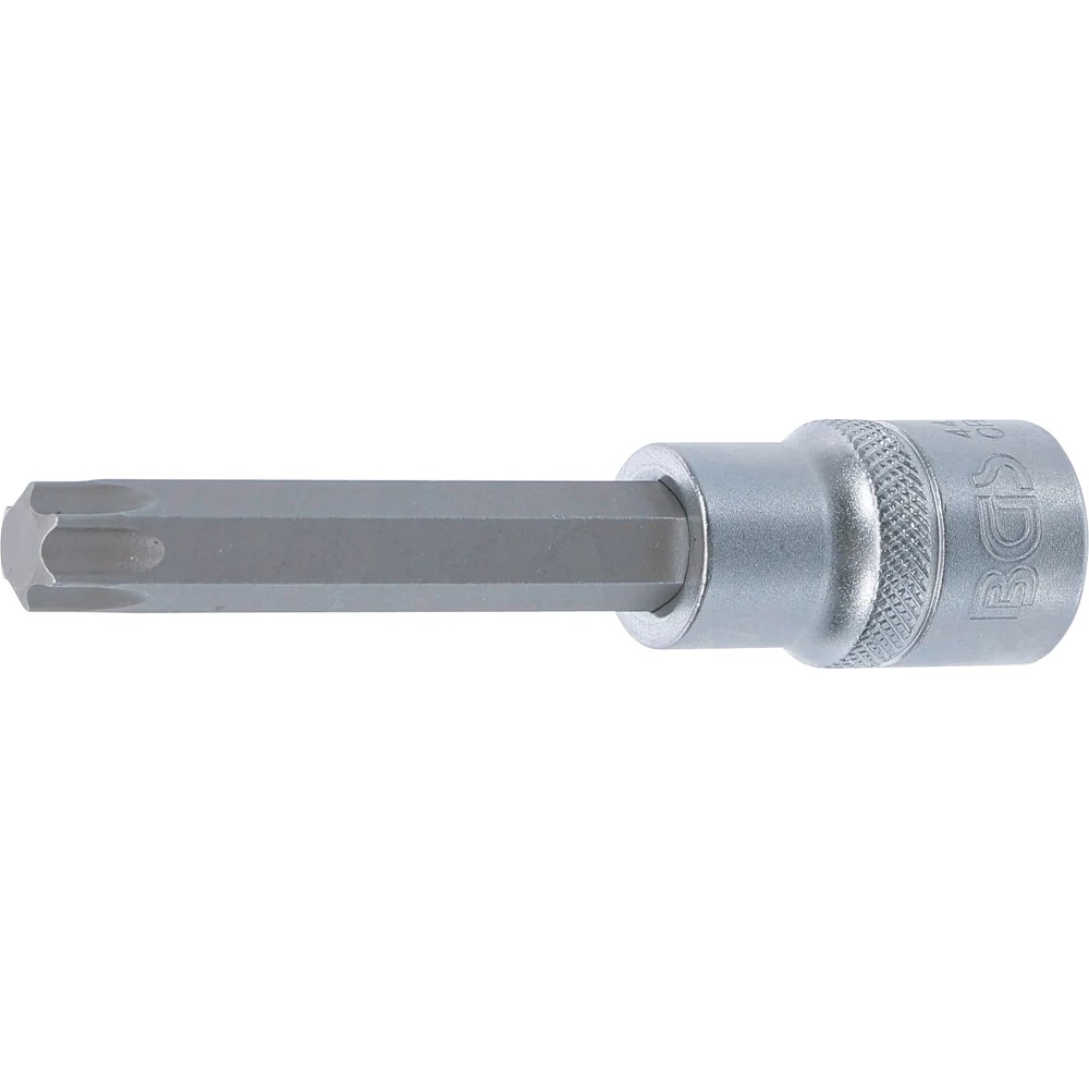 Bit-Einsatz, Länge 100 mm, Antrieb Innenvierkant 12,5 mm (1/2"), T-Profil (für Torx) T55