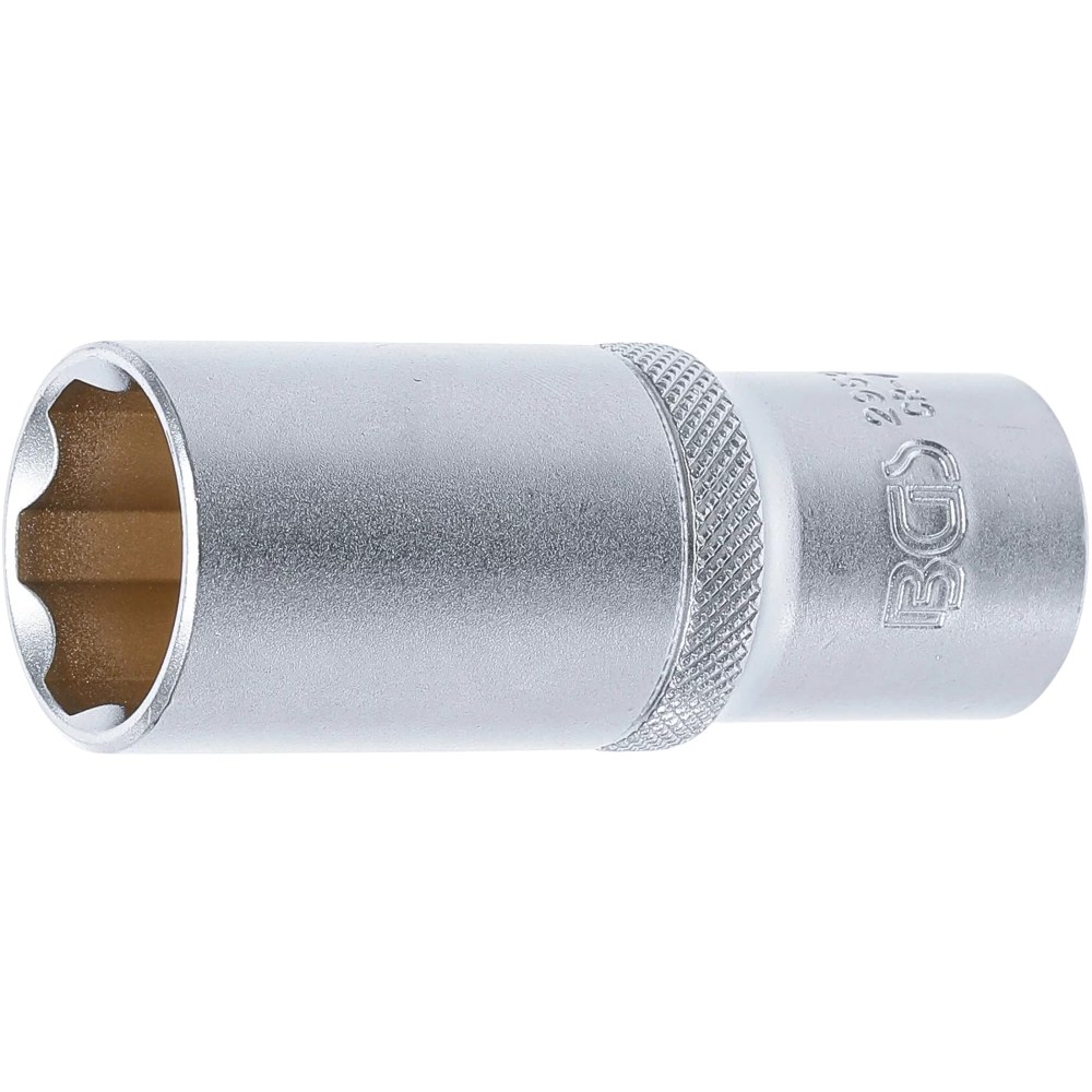 Steckschlüssel-Einsatz Super Lock, tief, Antrieb Innenvierkant 12,5 mm (1/2"), SW 22 mm