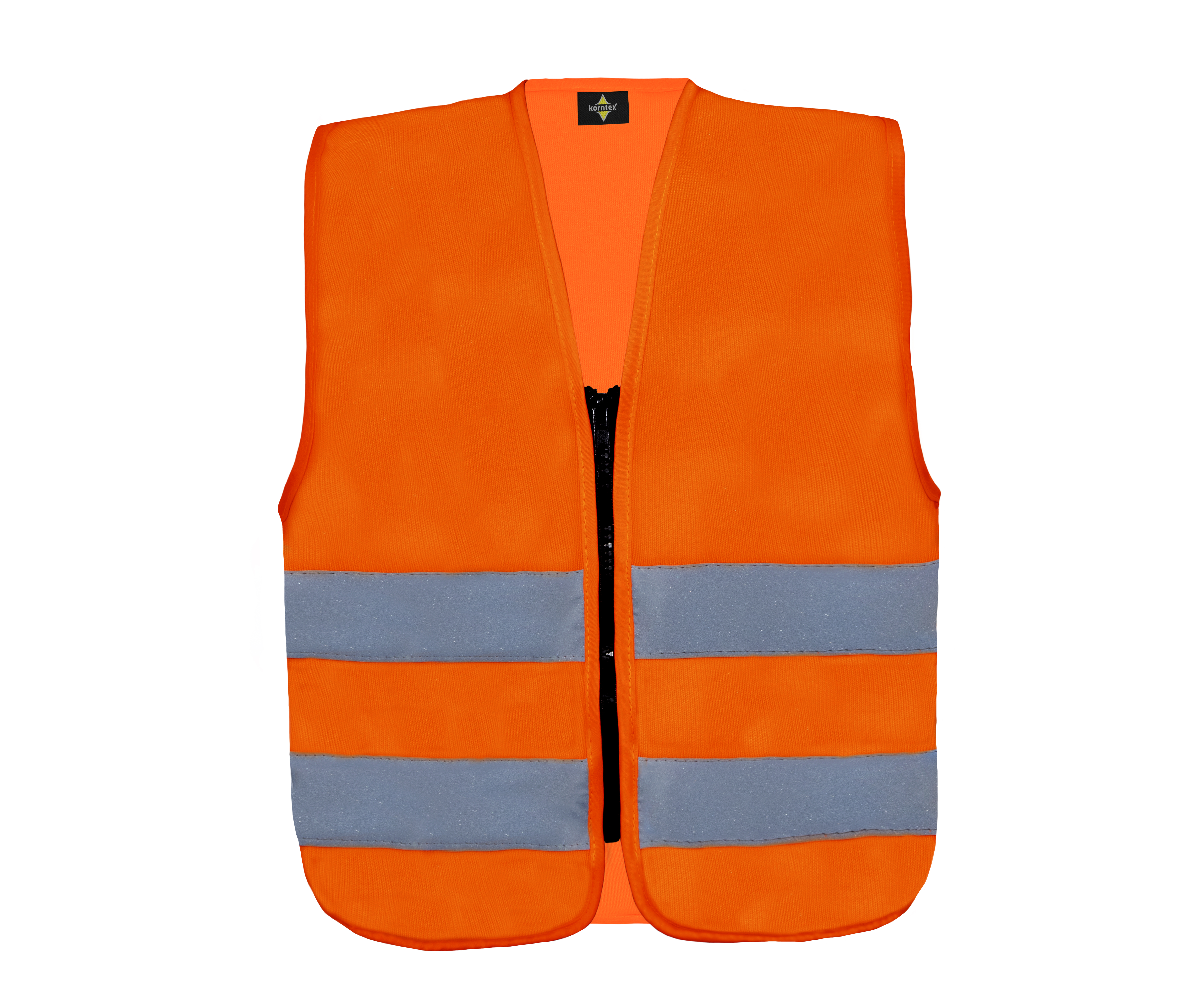 Weste – Kids´ Hi-Vis Safety Vest With Front Zipper Aalborg