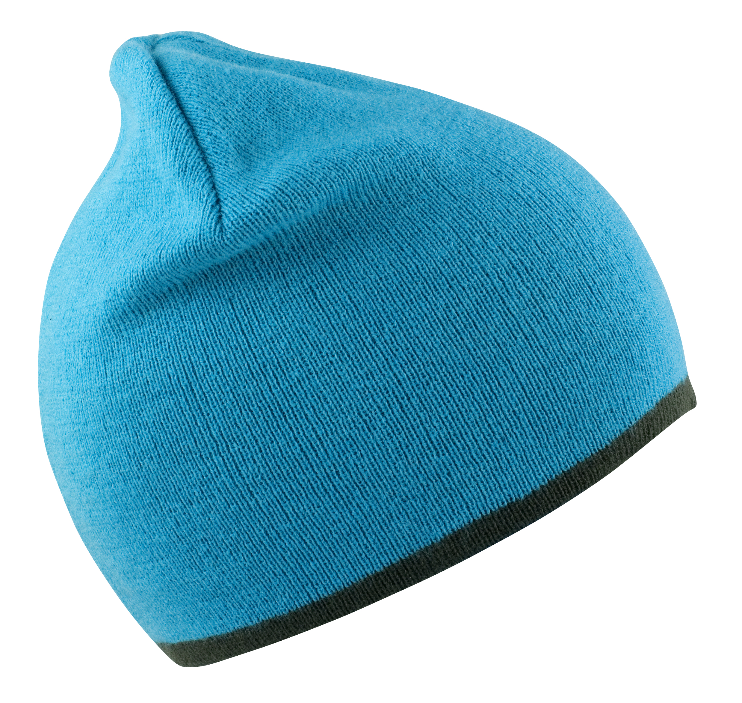 Soft Feel Cuffless Reversible Beanie