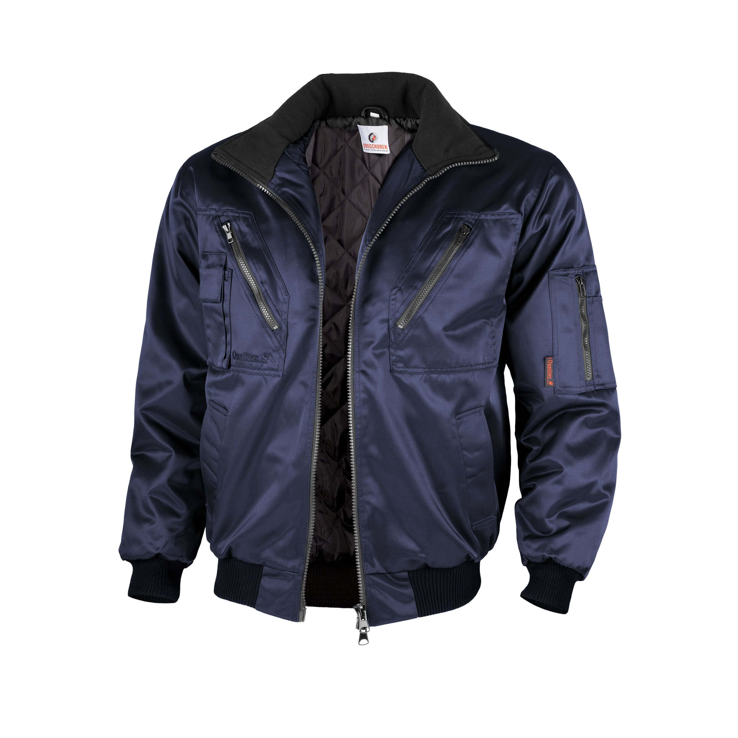 Pilotenjacke mit Steppfutter
