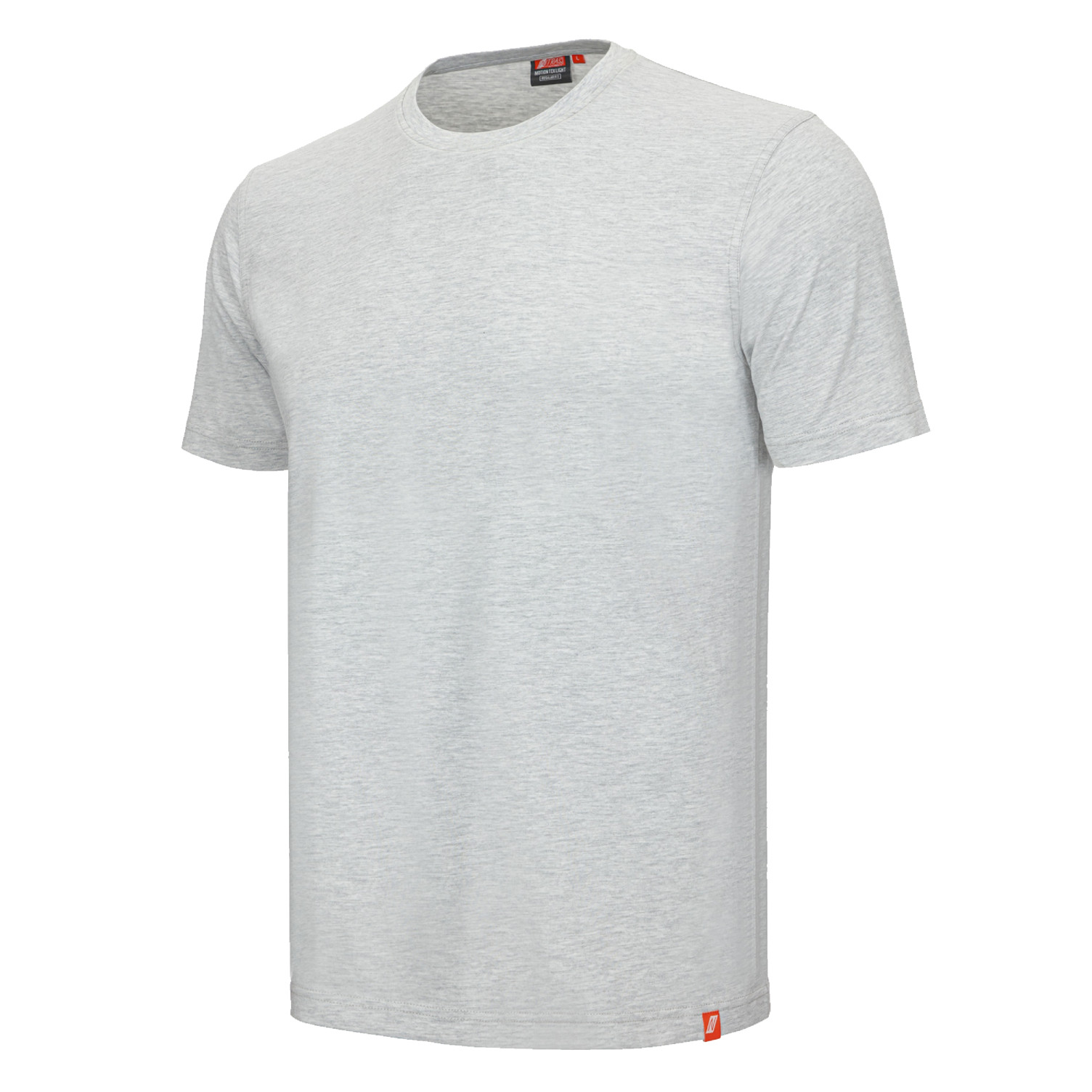 T-Shirt MOTION TEX LIGHT hellgrau / uni