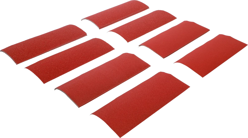 Schleifblatt-Satz für Schwingschleifer / Handschleifer, 93 x 230 mm, K 60 - 180, 25-tlg.