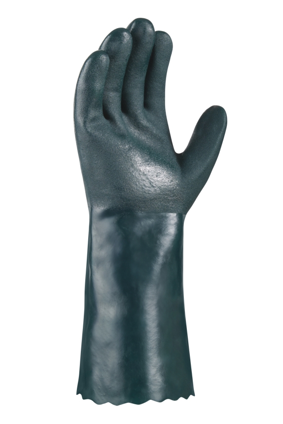 teXXor® Chemikalienschutz-Handschuhe PVC GRÜN grün