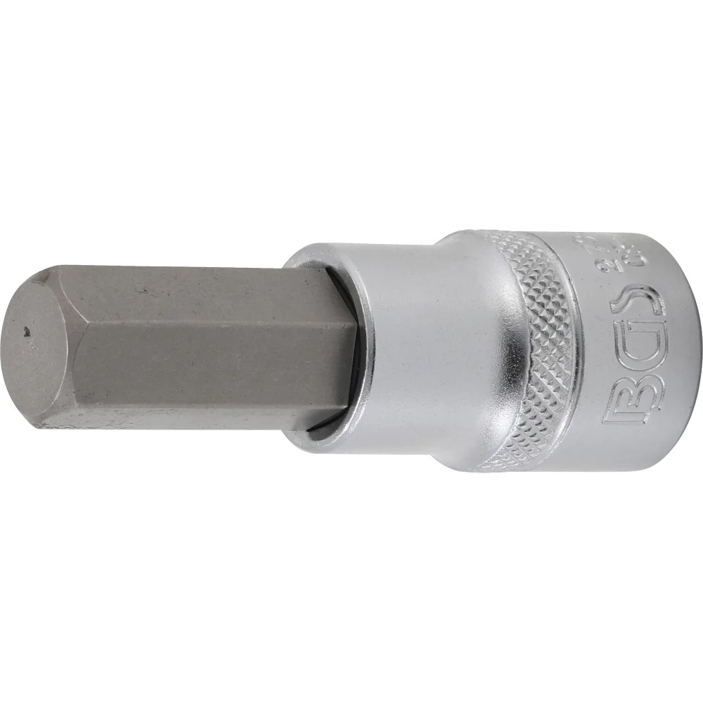 Bit-Einsatz, Länge 70 mm, Antrieb Innenvierkant 12,5 mm (1/2"), Innensechskant 9/16"