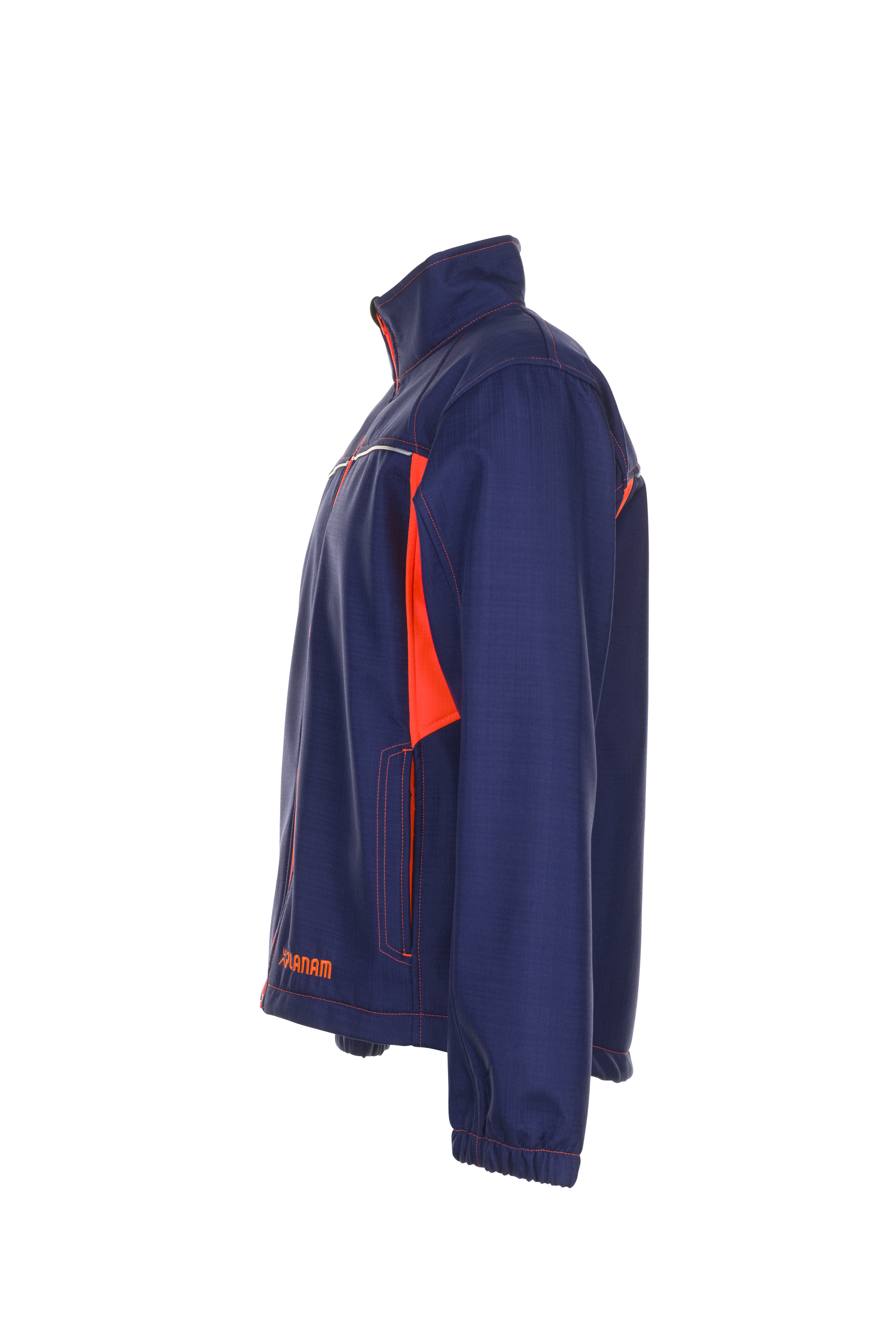 PLANAM Softshelljacke Basalt Neon