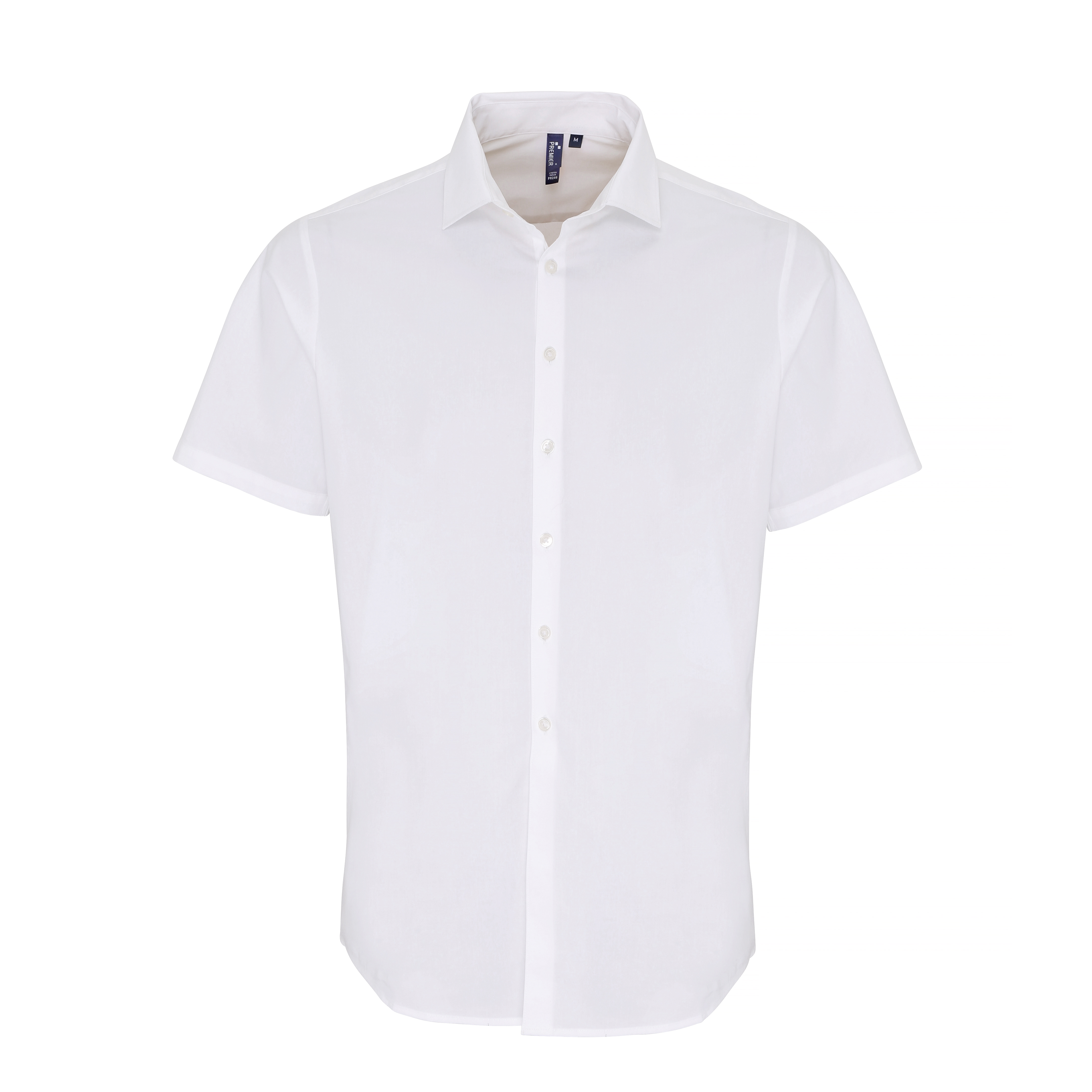 Hemd – Men´s Stretch Fit Poplin Short Sleeve Cotton Shirt