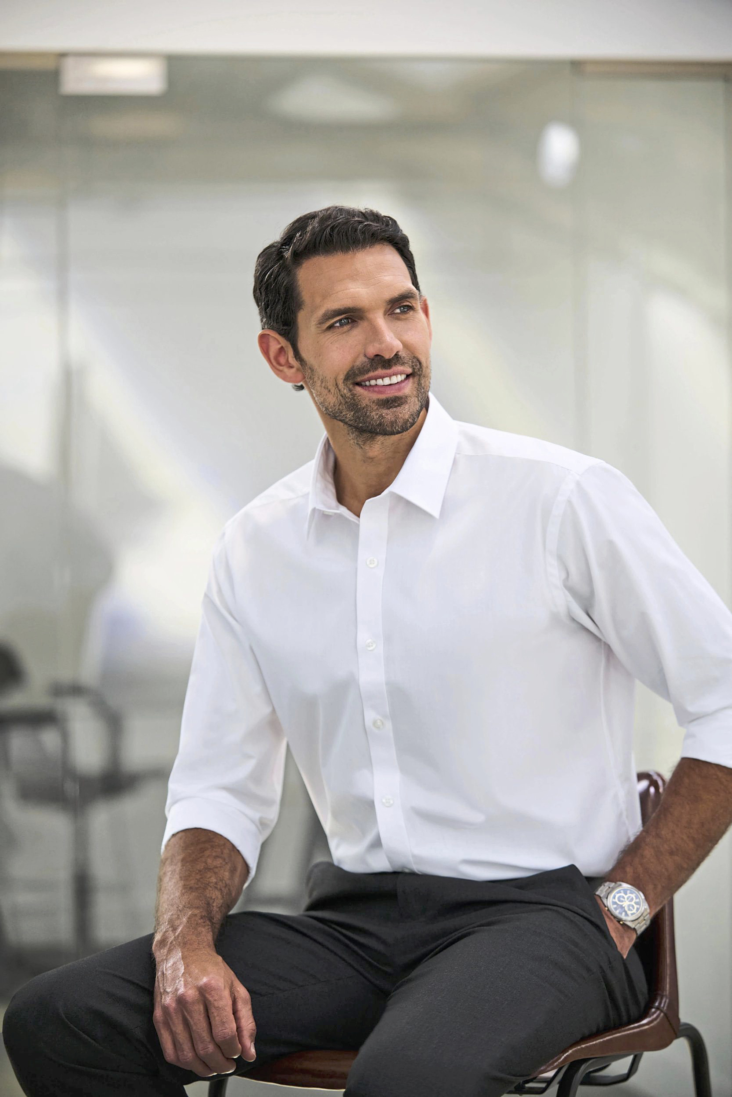 Hemd – Men´s Classic Fit Shirt Titan Longsleeve