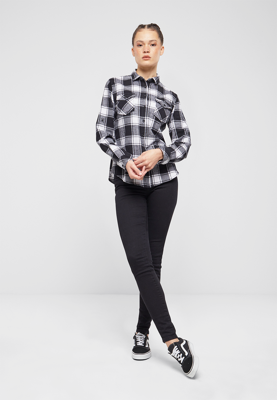 Women Amy Flannel Shirt Long Sleeve