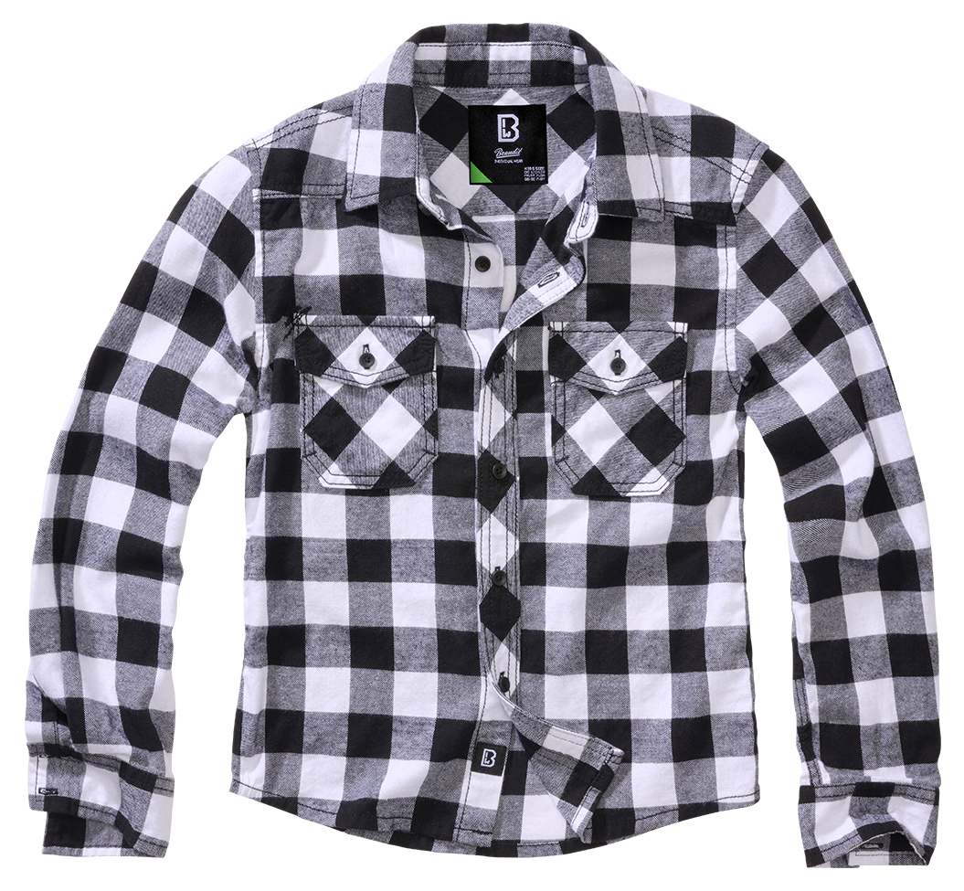 Kids Check Shirt Long Sleeve