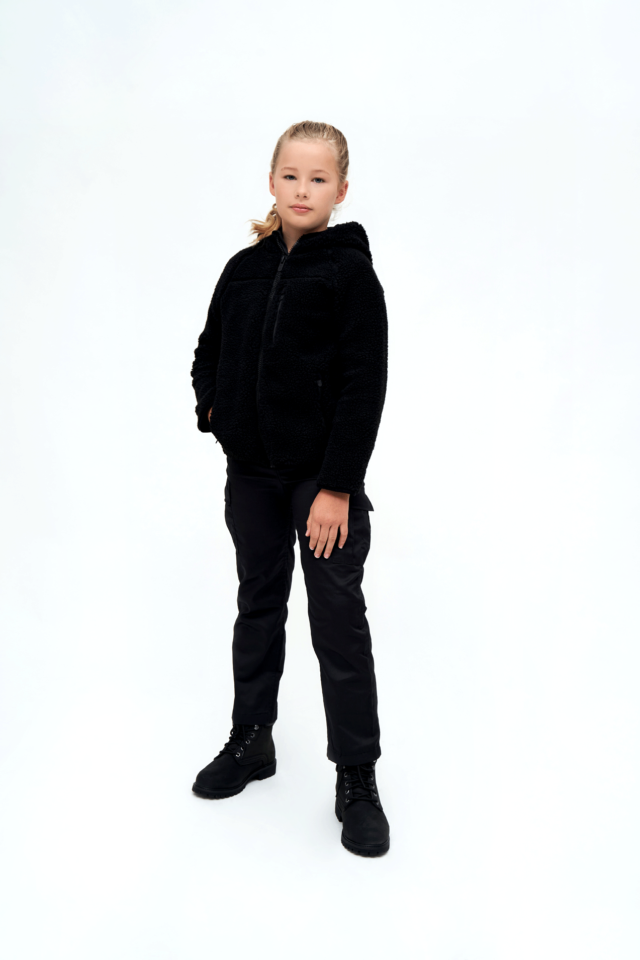 Kids Teddyfleece Jacket Hooded