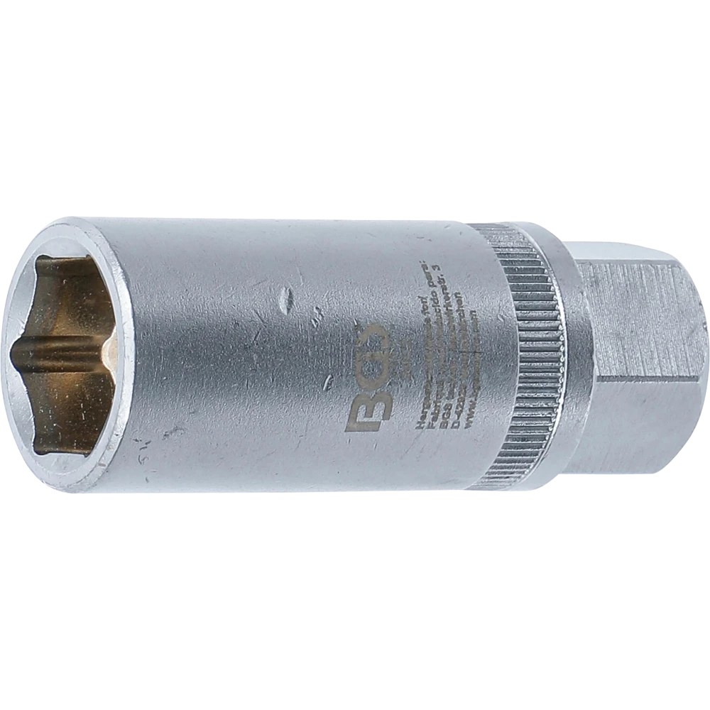 Zündkerzen-Einsatz Sechskant, Antrieb Innenvierkant 12,5 mm (1/2"), SW 18 mm
