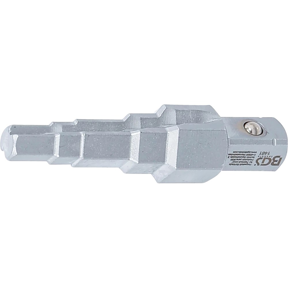 Stufenschlüssel, Antrieb Außenvierkant 12,5 mm (1/2"), 5-stufig