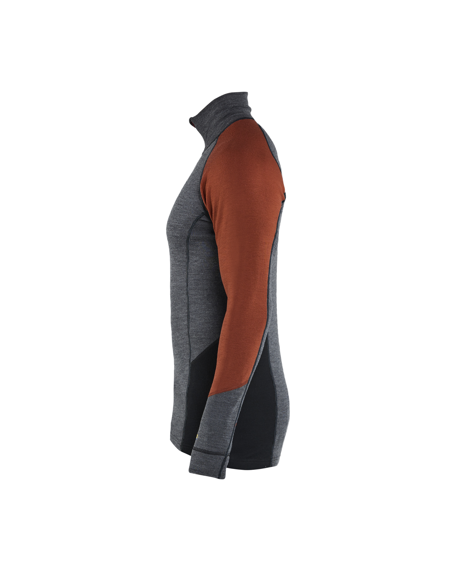 Unterhemd Half-Zip XWARM, 100% Merino