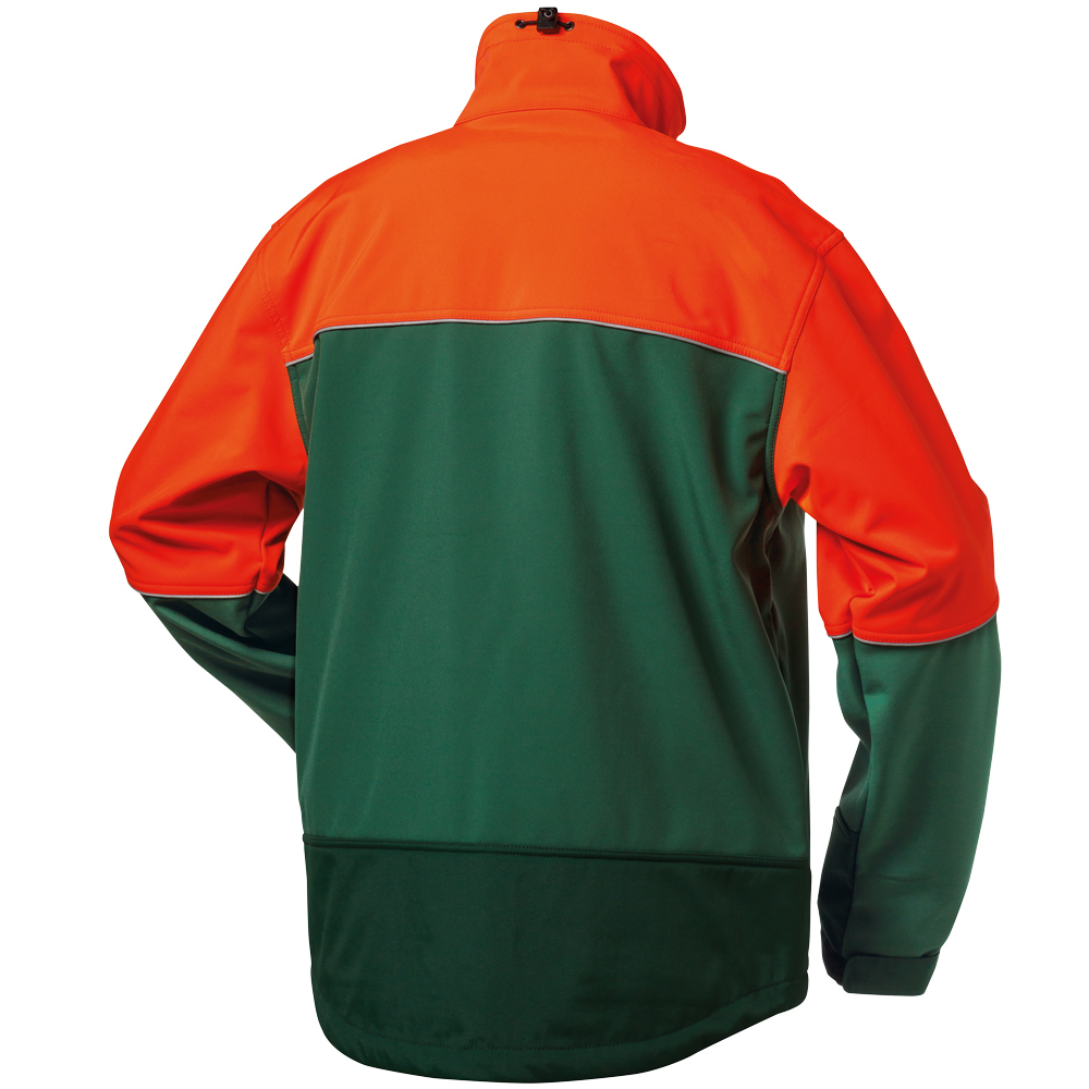 Waldarbeiter Softshell-Jacke Sanddorn