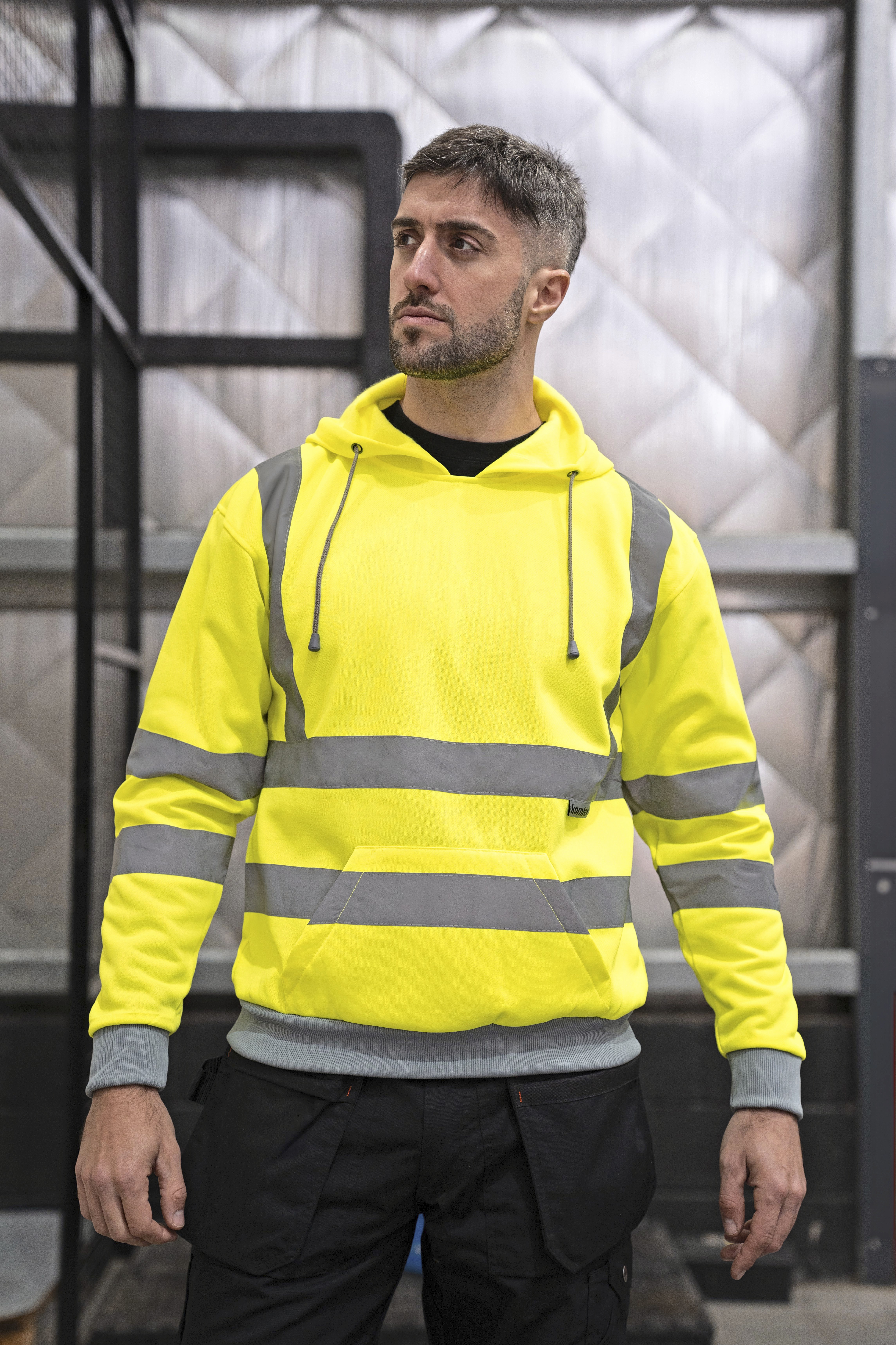 Sweatshirt – Hi-Vis Workwear Hoody Cork