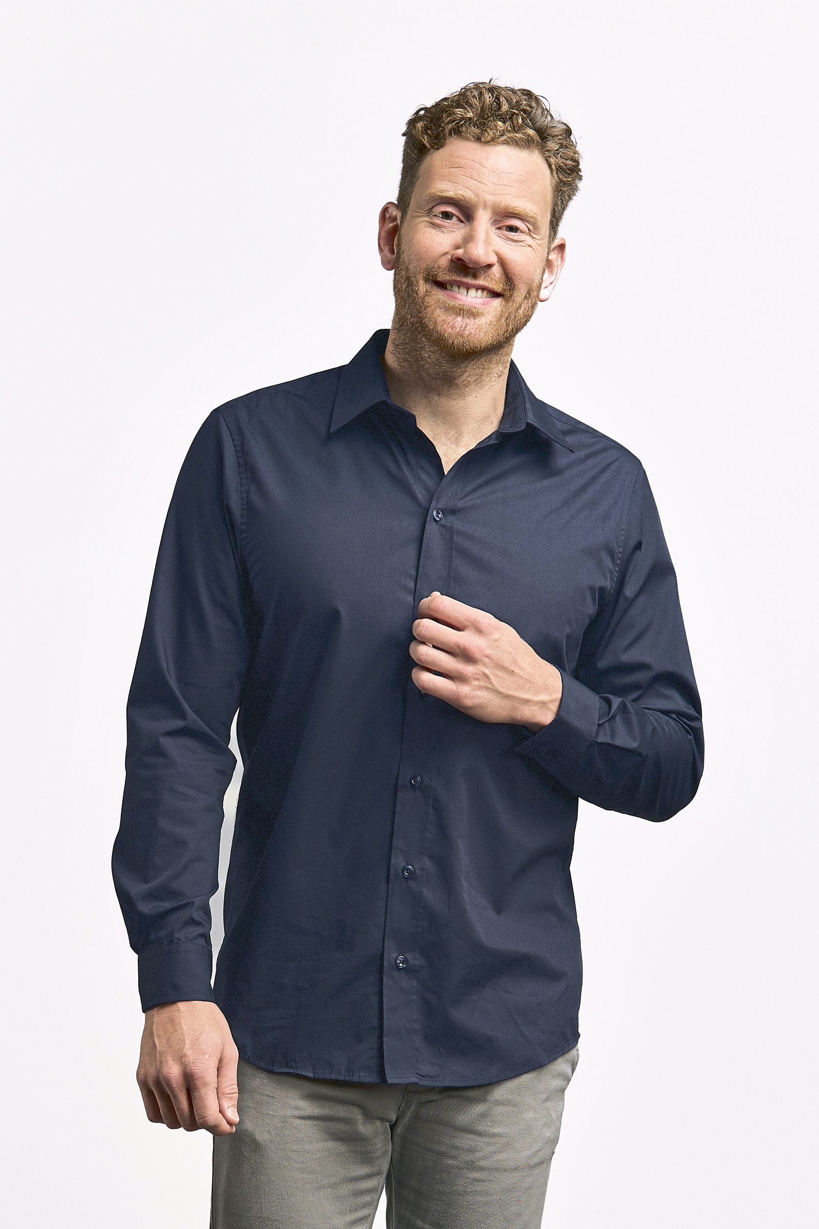 Hemd – Men´s Poplin Shirt Long Sleeve