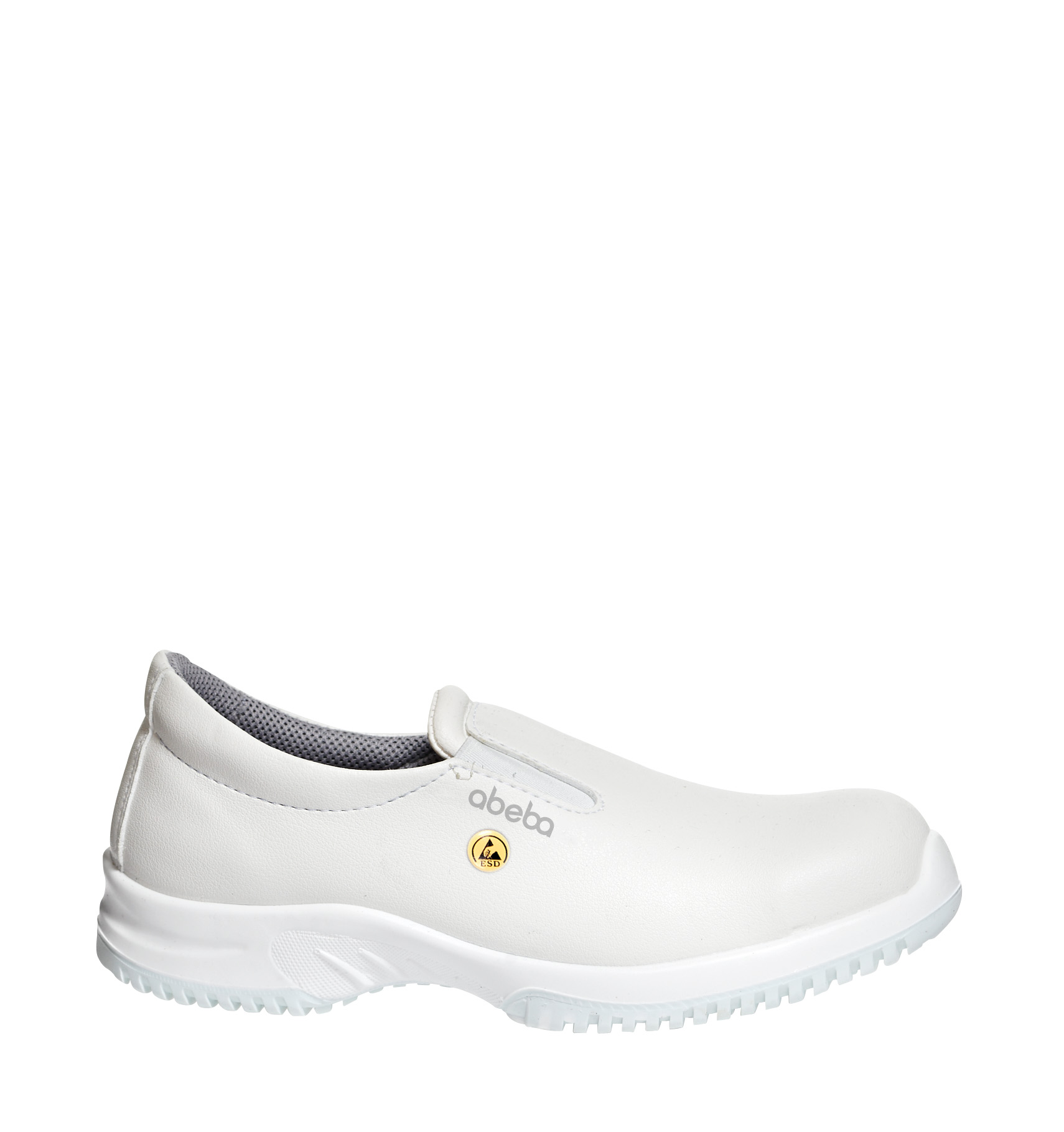 Abeba S2 Sicherheitsslipper UNI6 weiß ESD
