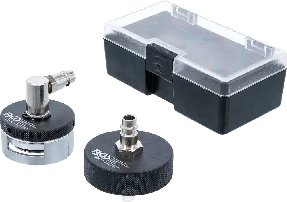 Adapter-Satz für Druckluft-Bremsenentlüfter, für Tesla Modelle 3, Y, S, X, 2-tlg.
