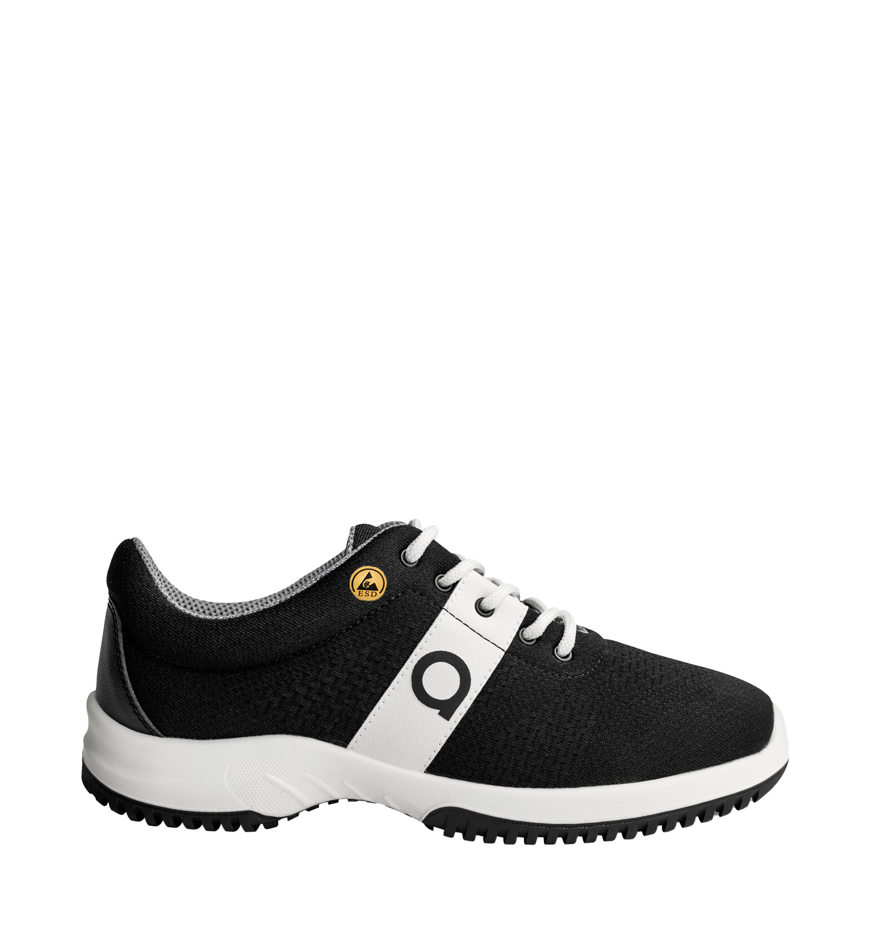 Abeba S2 Sicherheitshalbschuh ESD schwarz/weiß ESD
