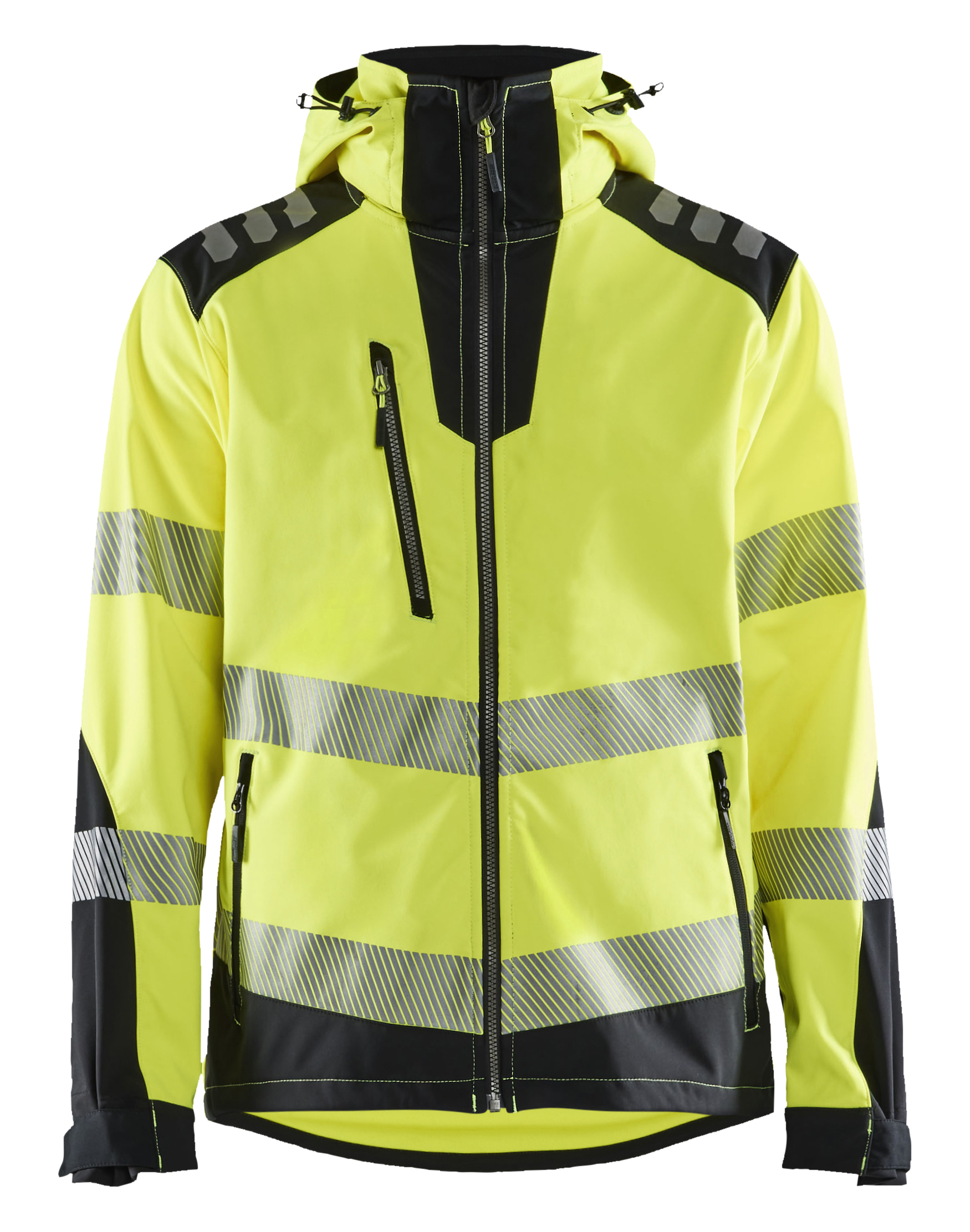 High Vis Softshell Jacke