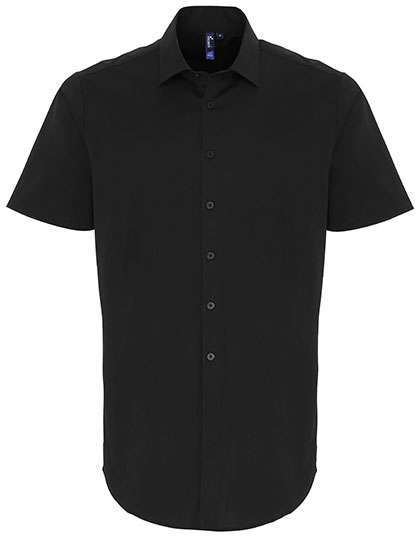 Hemd – Men´s Stretch Fit Poplin Short Sleeve Cotton Shirt