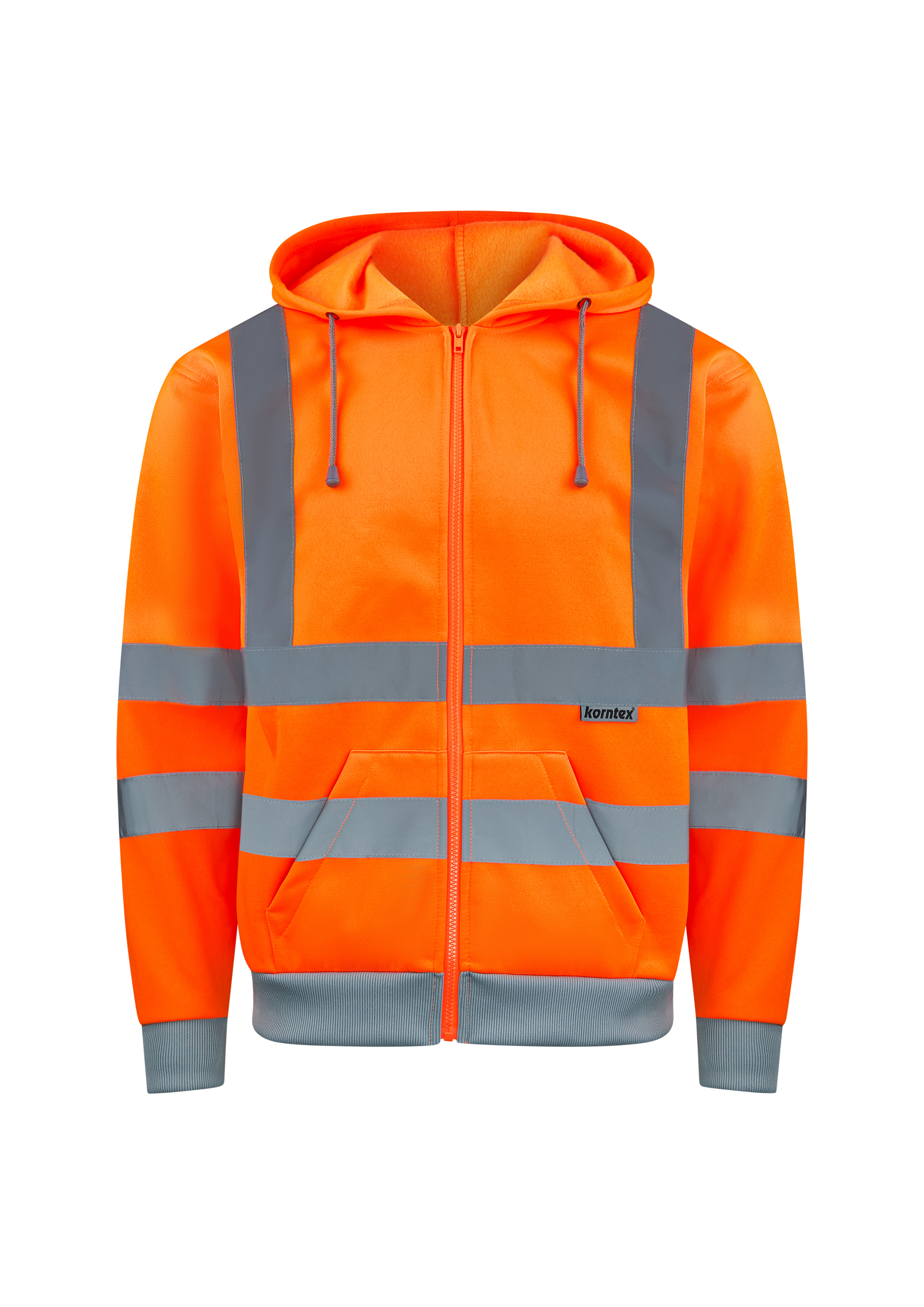 Hi-Vis Workwear Hooded Sweat-Jacket Galway
