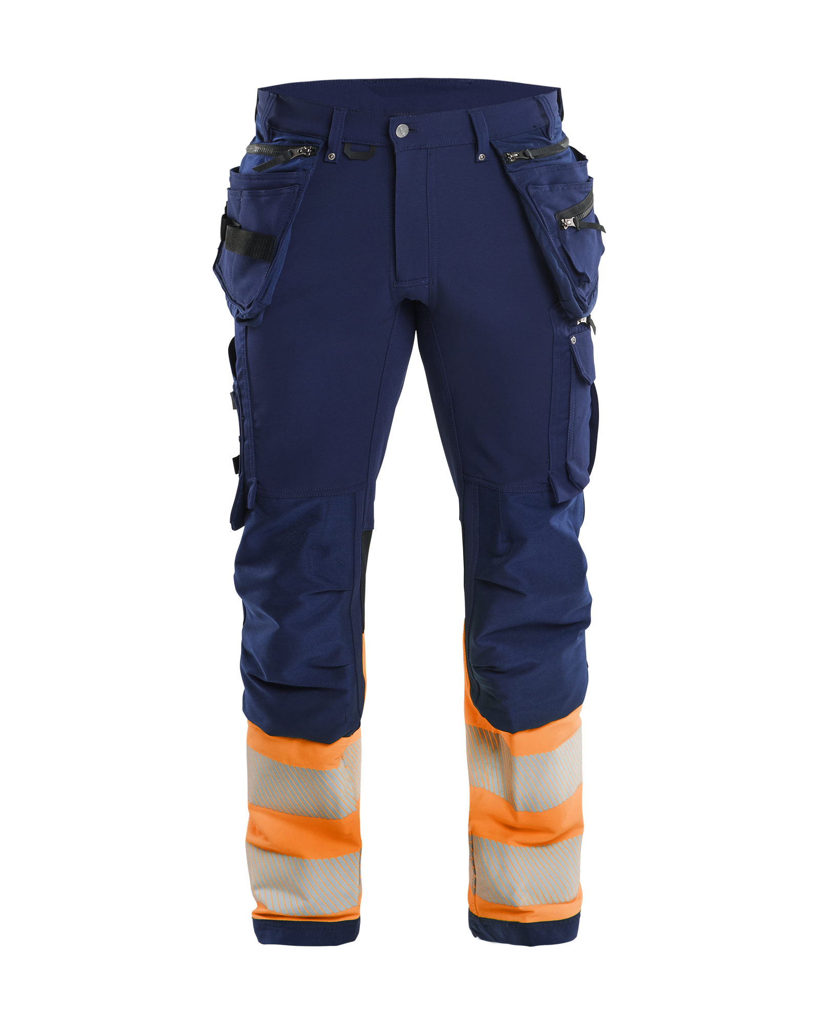High Vis Arbeitshose 4-Wege-Stretch