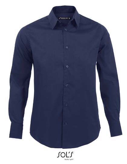Hemd – Men´s Stretch-Shirt Brighton Long Sleeve