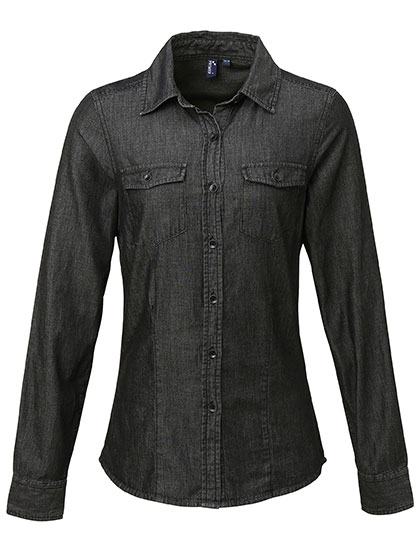 Bluse – Women´s Jeans Stitch Denim Shirt