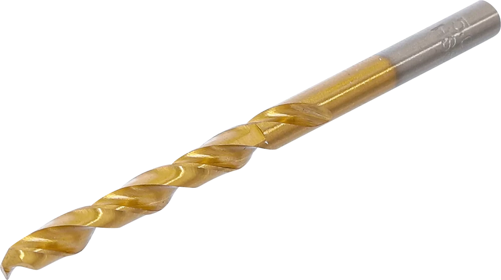 Spiralbohrer, HSS-G, titan-nitriert, 5,0 mm