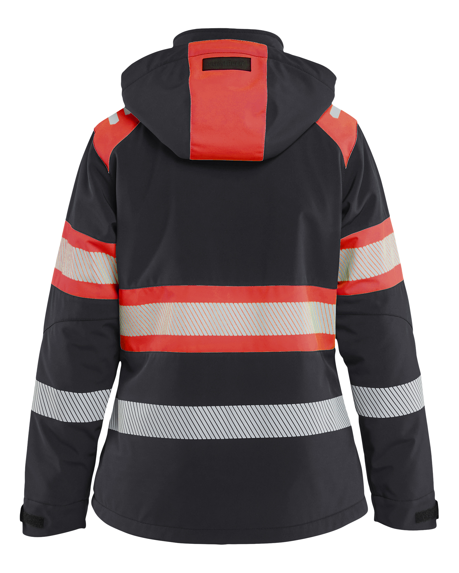 Damen High Vis Softshell Winterjacke leicht gefüttert