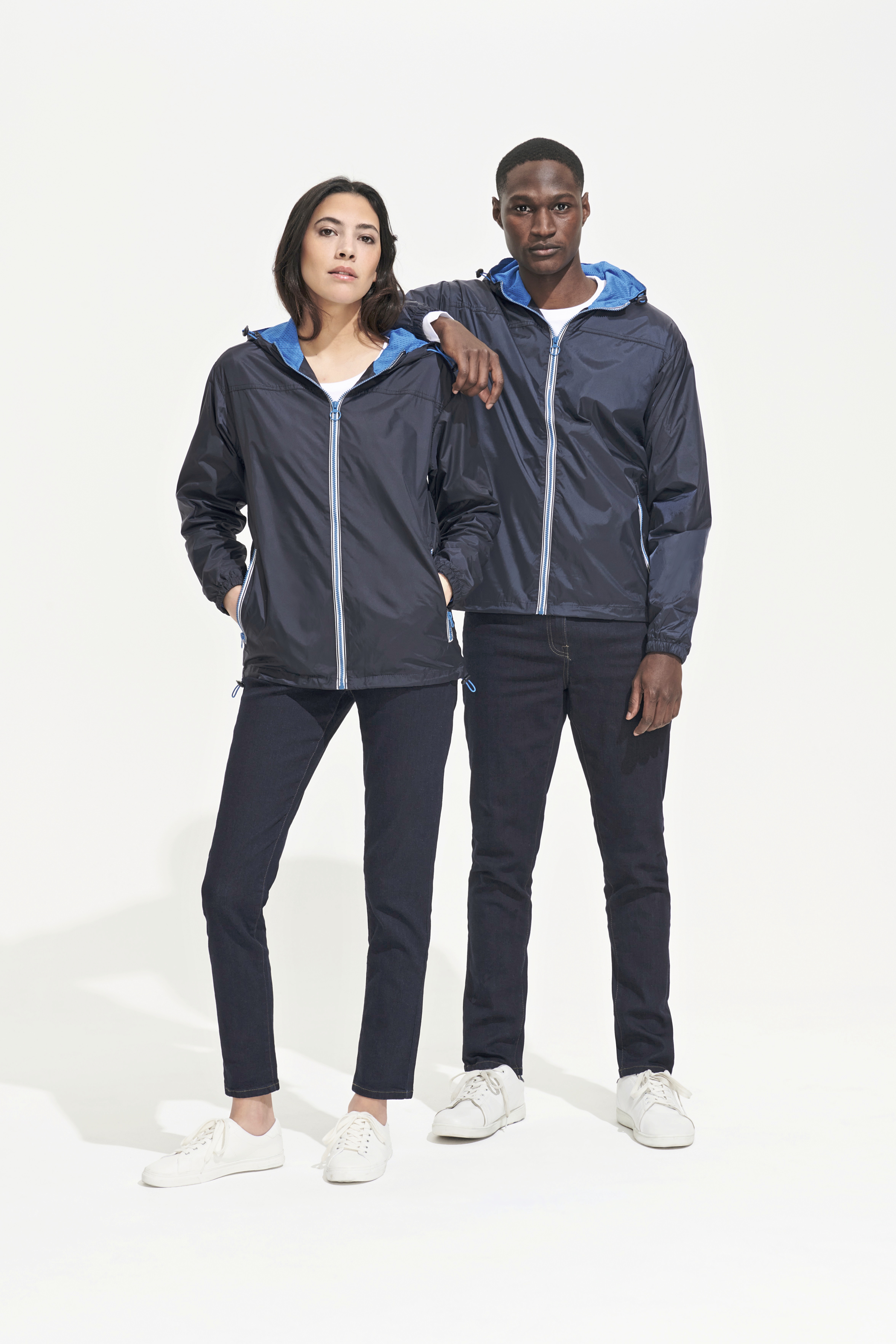 Unisex Lined Windbreaker Skate Jacket