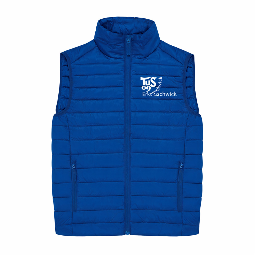 Unisex Steppweste royal