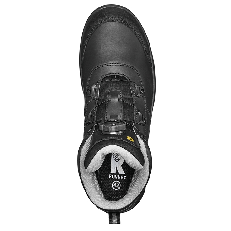 RUNNEX® S3S-ESD-Sicherheitsstiefel atop FlexStar schwarz/grau