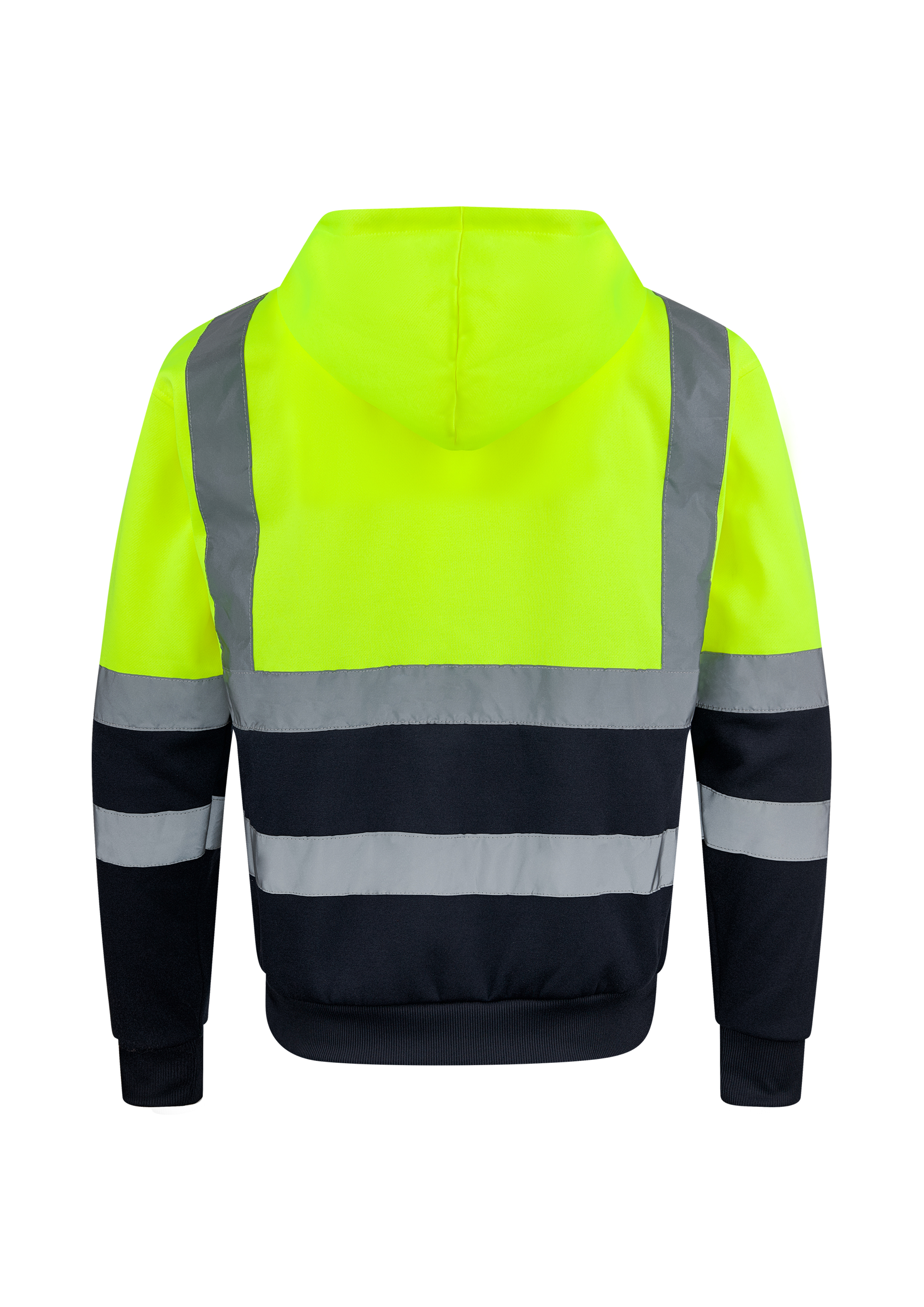 Hi-Vis Workwear Hooded Sweat-Jacket Galway