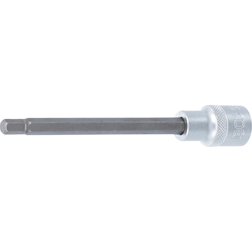 Bit-Einsatz, Länge 140 mm, Antrieb Innenvierkant 12,5 mm (1/2"), Innensechskant 7 mm